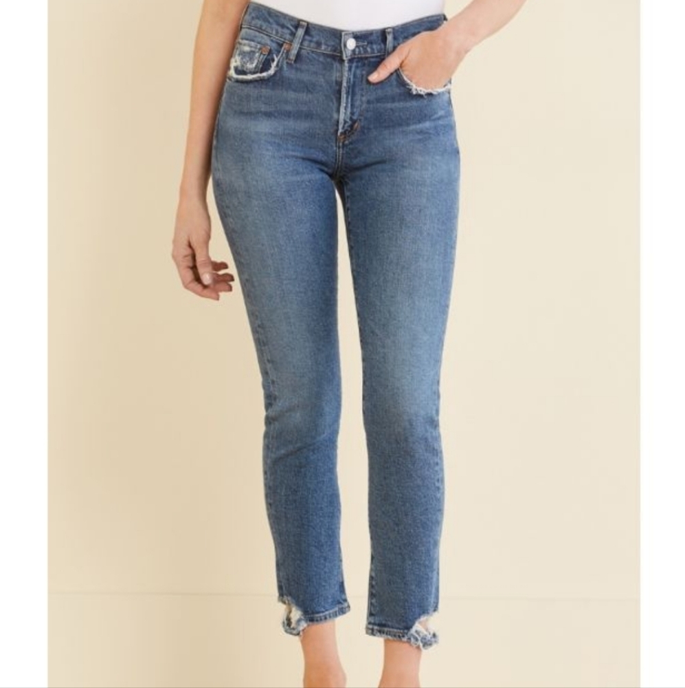 Agolde Toni Straight Leg Ankle Jeans